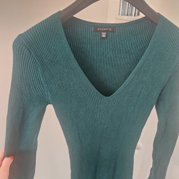 Knitted Sweater Dress - Picture 2 of 4